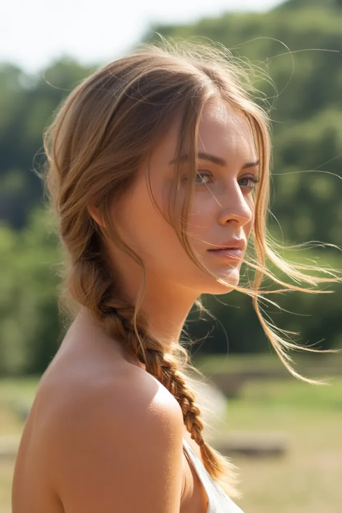 Bohemian Side Braid