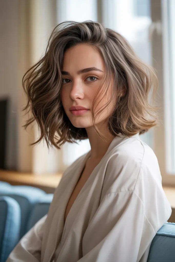 Messy Tousled Bob