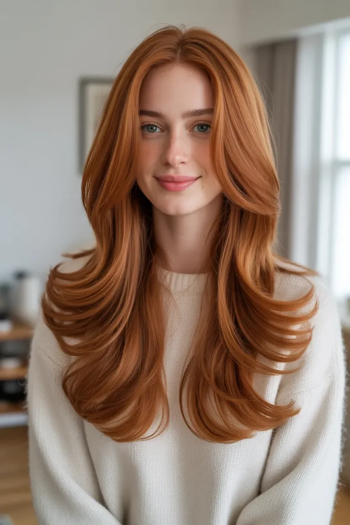 Classic Copper Long Layers