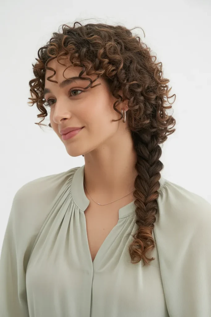 Classic Three-Strand Side Braid