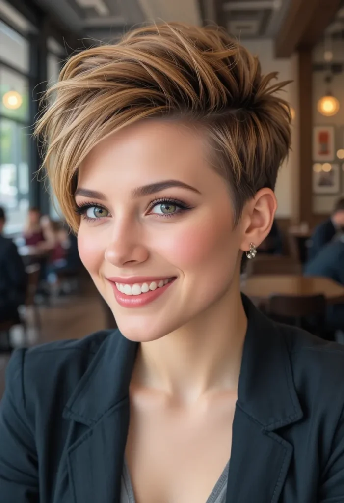 The High-Volume Pixie Cut for women