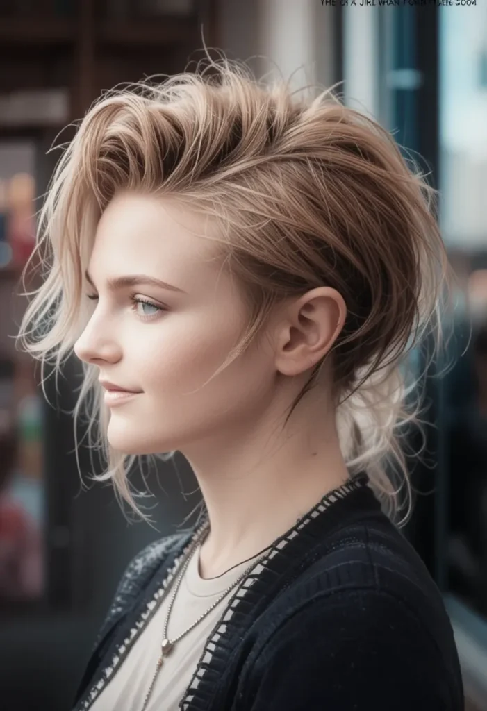 The Modern Mullet hairstyles for women