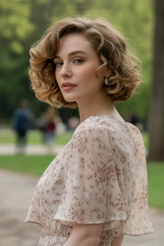 The Soft Curled Bob hairstyles for women