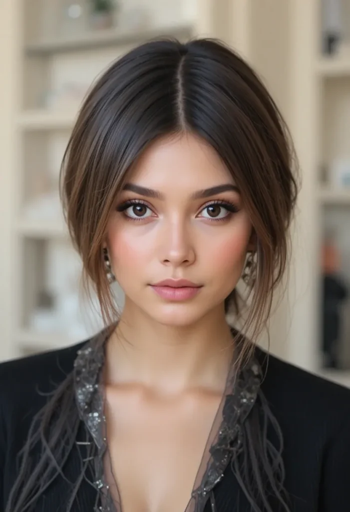 The Inverted Lob haircut