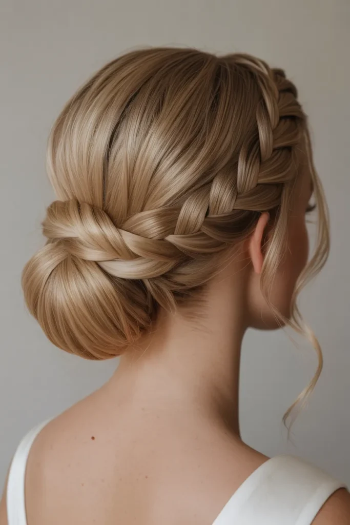The Low Chignon with a Twist hair cuts