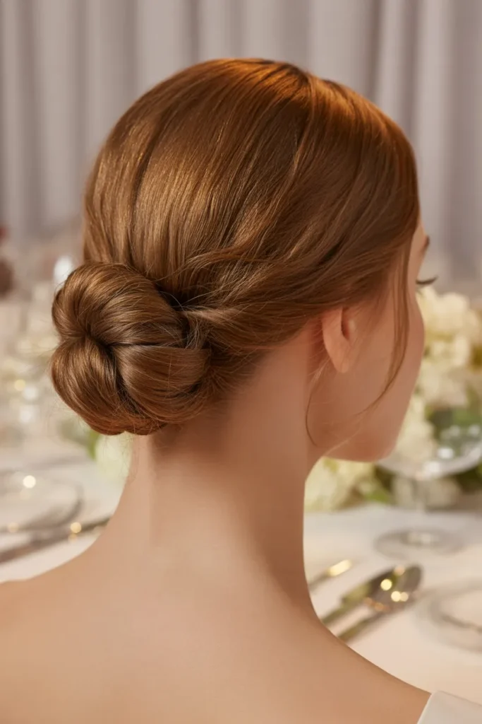 The Low Twisted Bun hairstyles