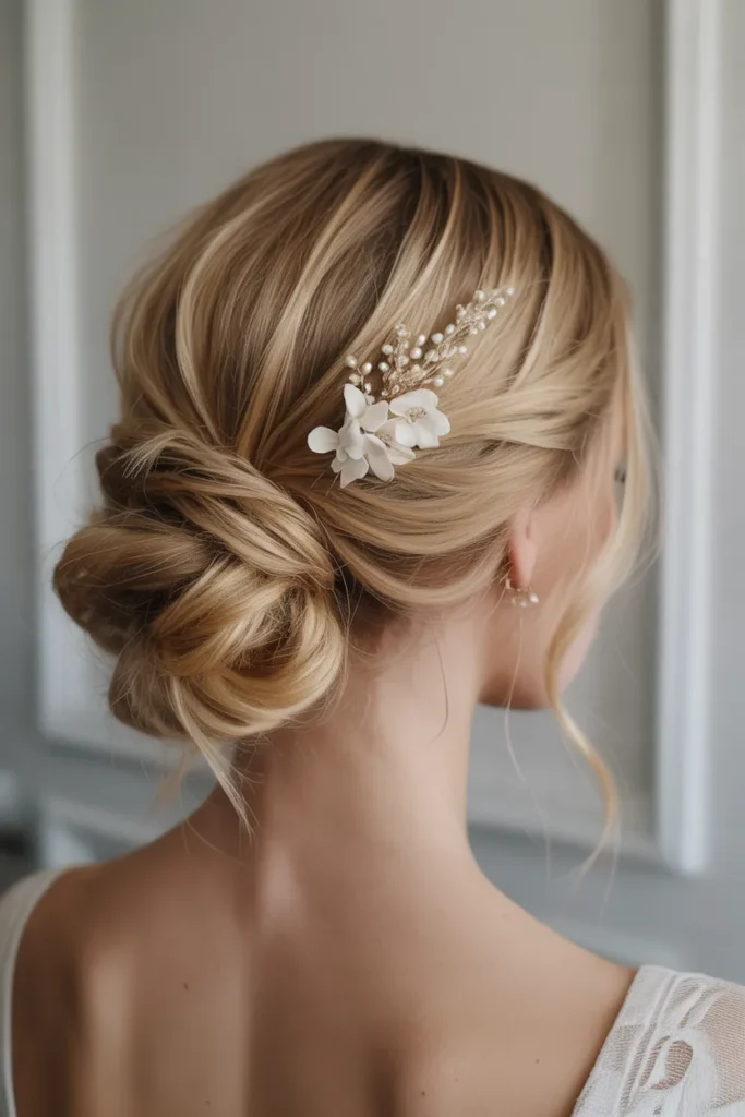 The Soft Romantic Updo hairstyles for women