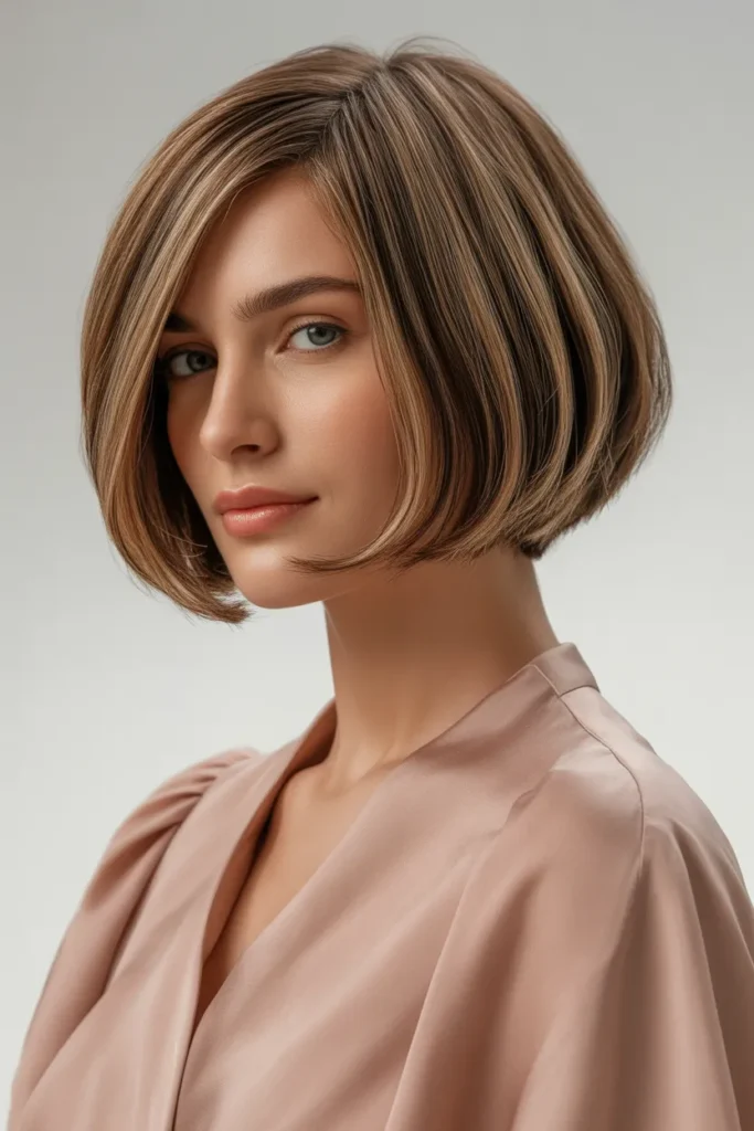 Angled Medium Bob