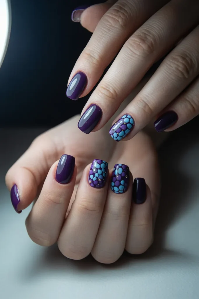 Blackberry Bliss Nails