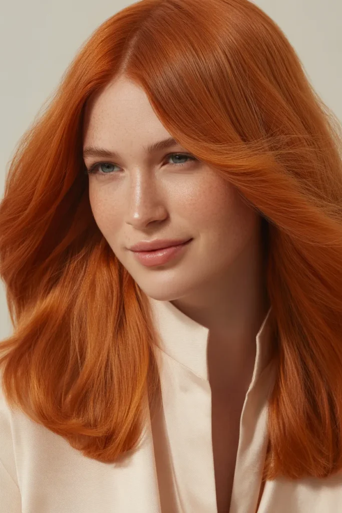 Copper Red with Bold Saturation