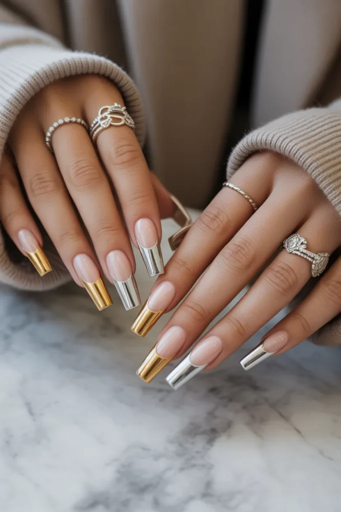 Dual-Tone Chrome Tips