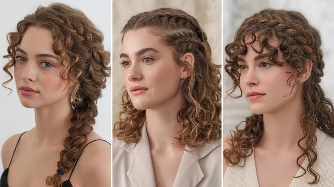 Easy Braided Hairstyles for Curly Hair