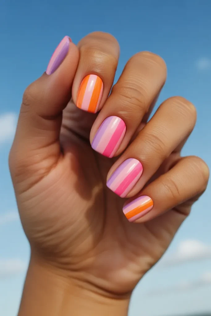 Fruity Popsicle Nails