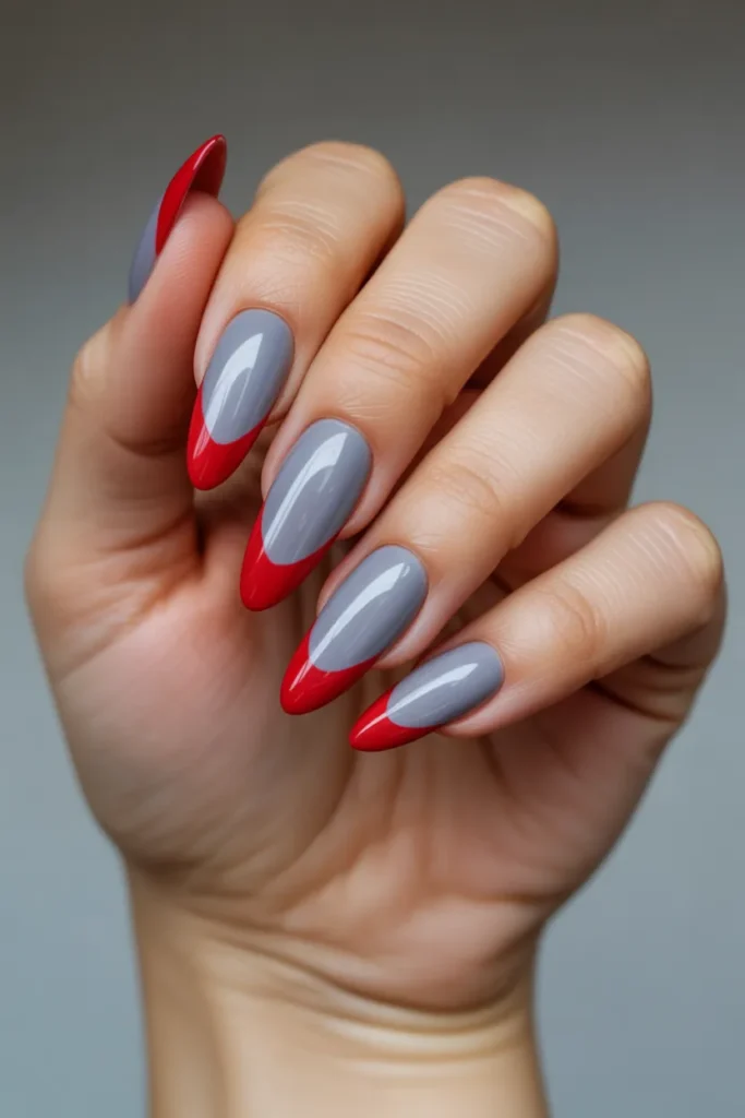 Grey Cateyes with Red Tips