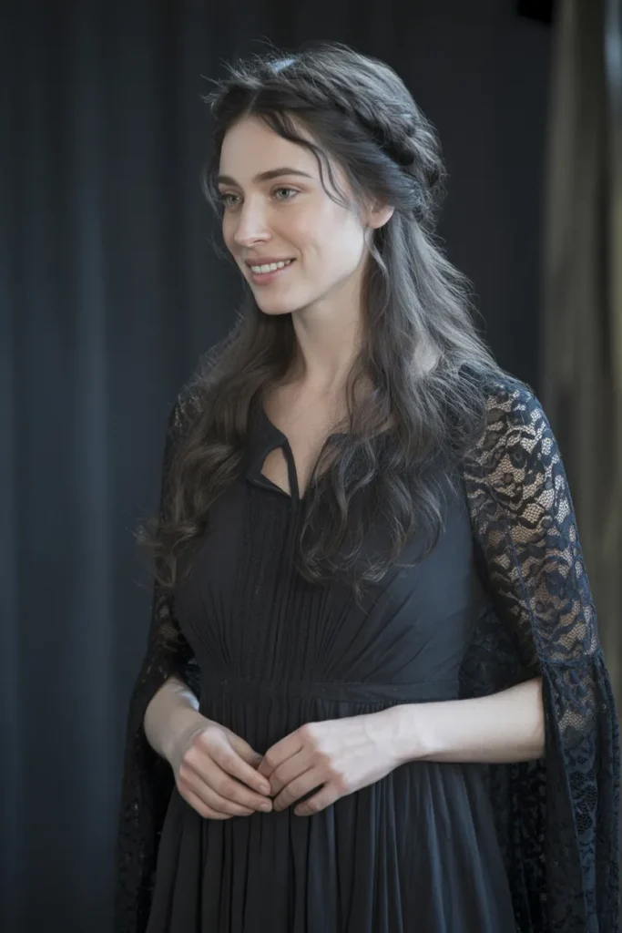 Half-Up Braided Crown