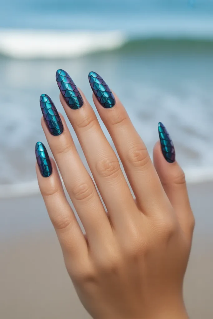 Iridescent Mermaid Scales