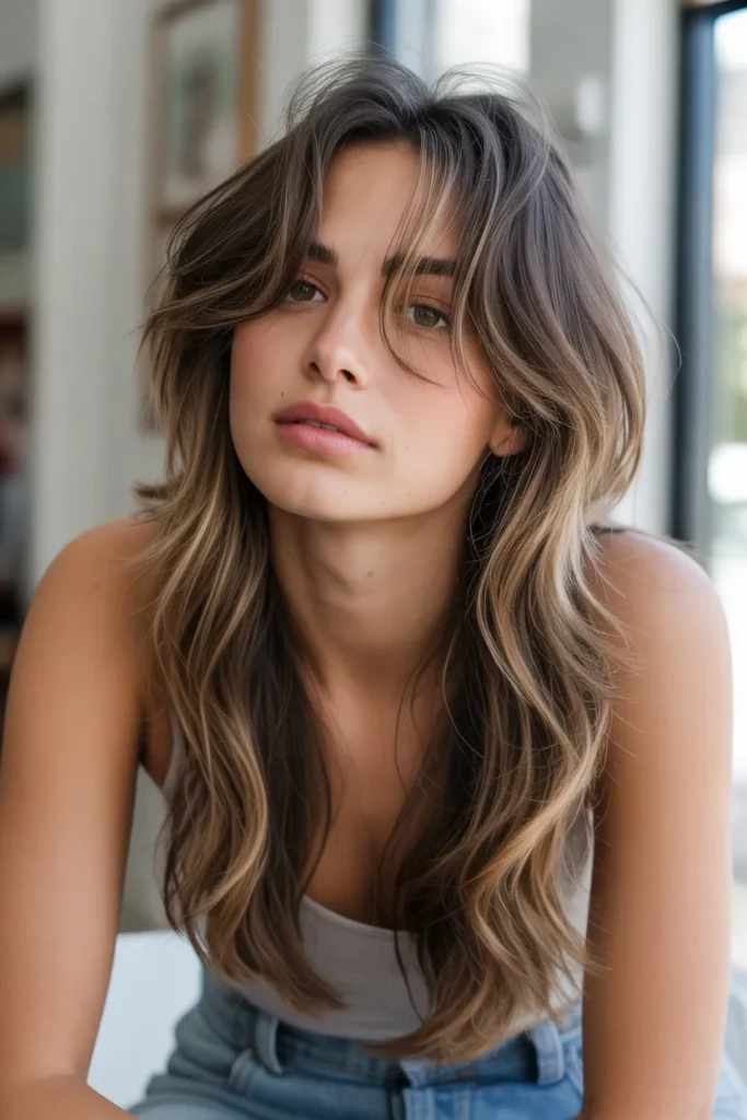 Long Shag with Feathered Ends