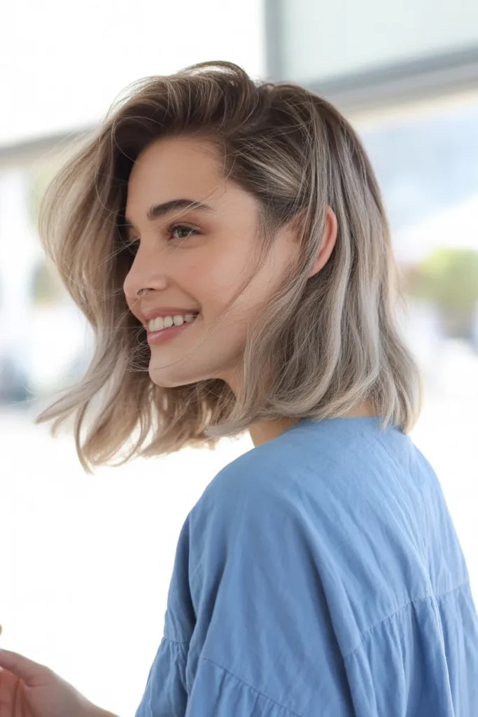 Medium Cut with Side Volume Sweep