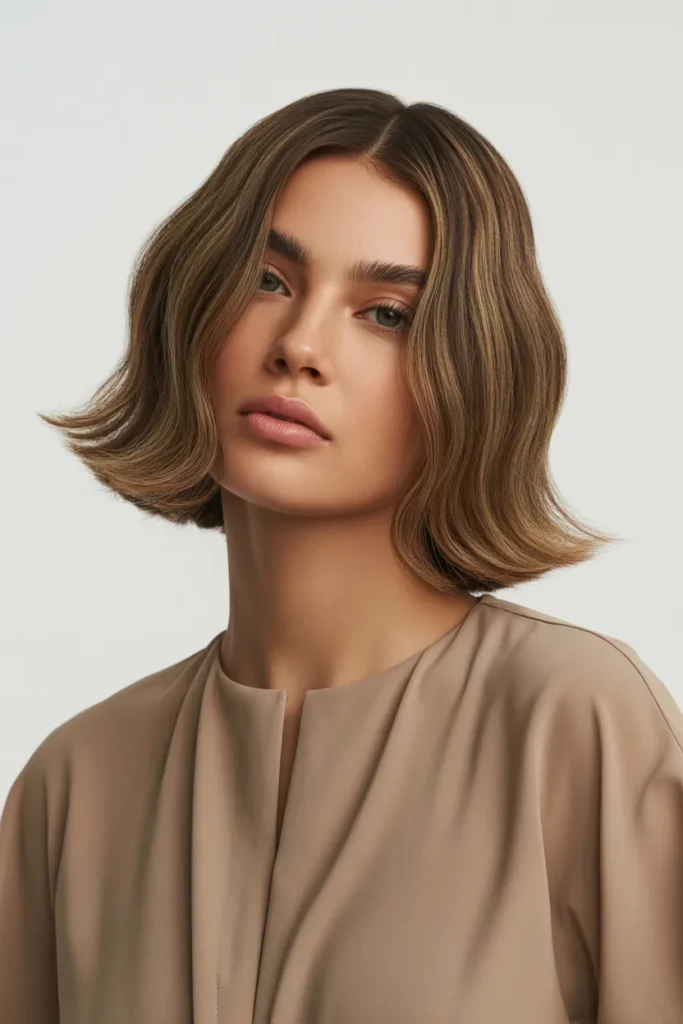 Medium Defined Cut with Soft Structure