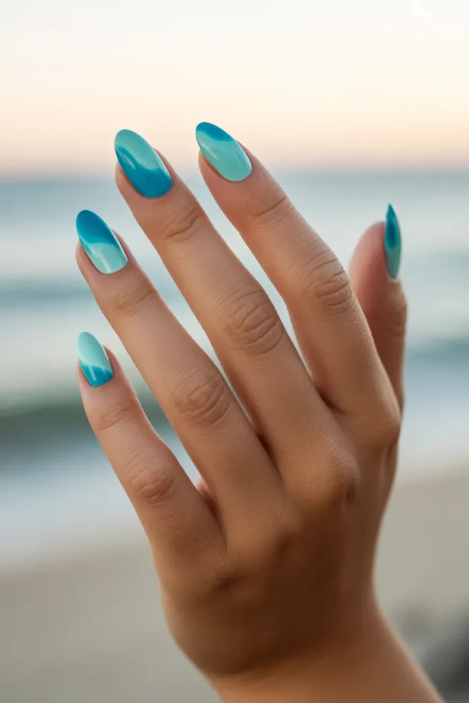 Ocean Wave Ombre