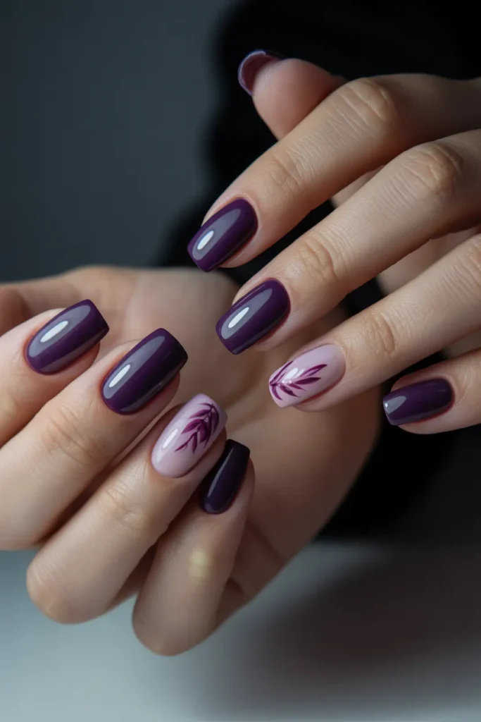 Plum Perfect Nails