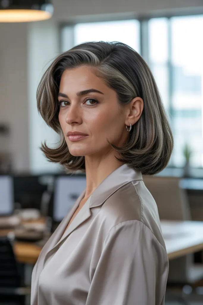 Polished Side-Parted Cut