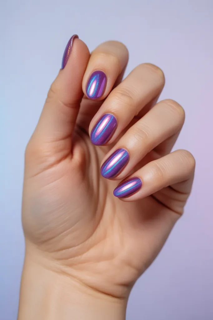Purple Holo Cateyes