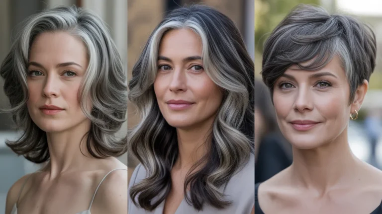 Salt and Pepper Hairstyles Over 30 That Look Modern