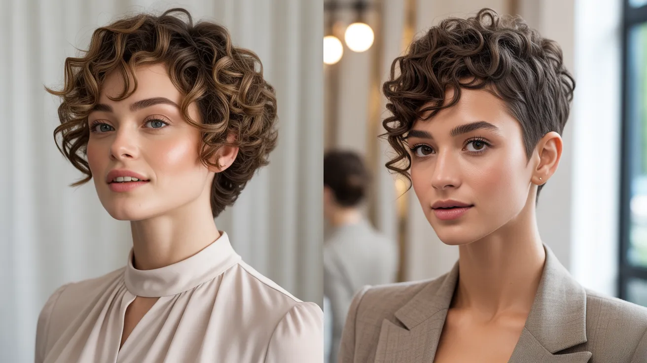 Short Curly Hairstyles for Women