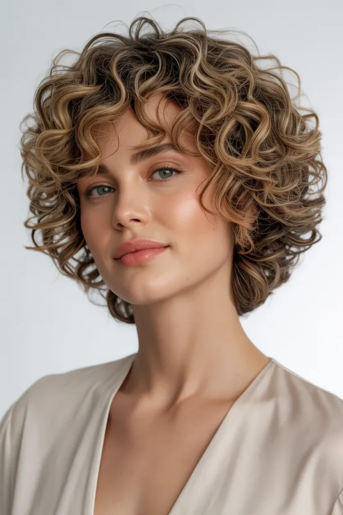 Short Curly Shag