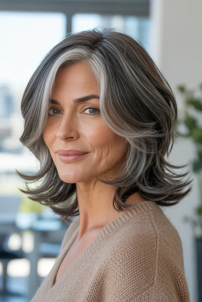 Soft Layered Shoulder-Length Cut