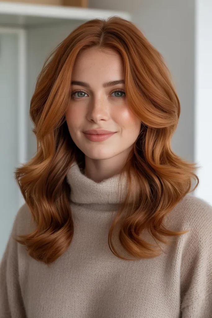 Spiced Copper with Subtle Dimension Hairstyles