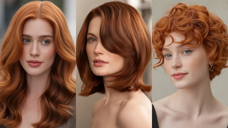 Women red hairstyles