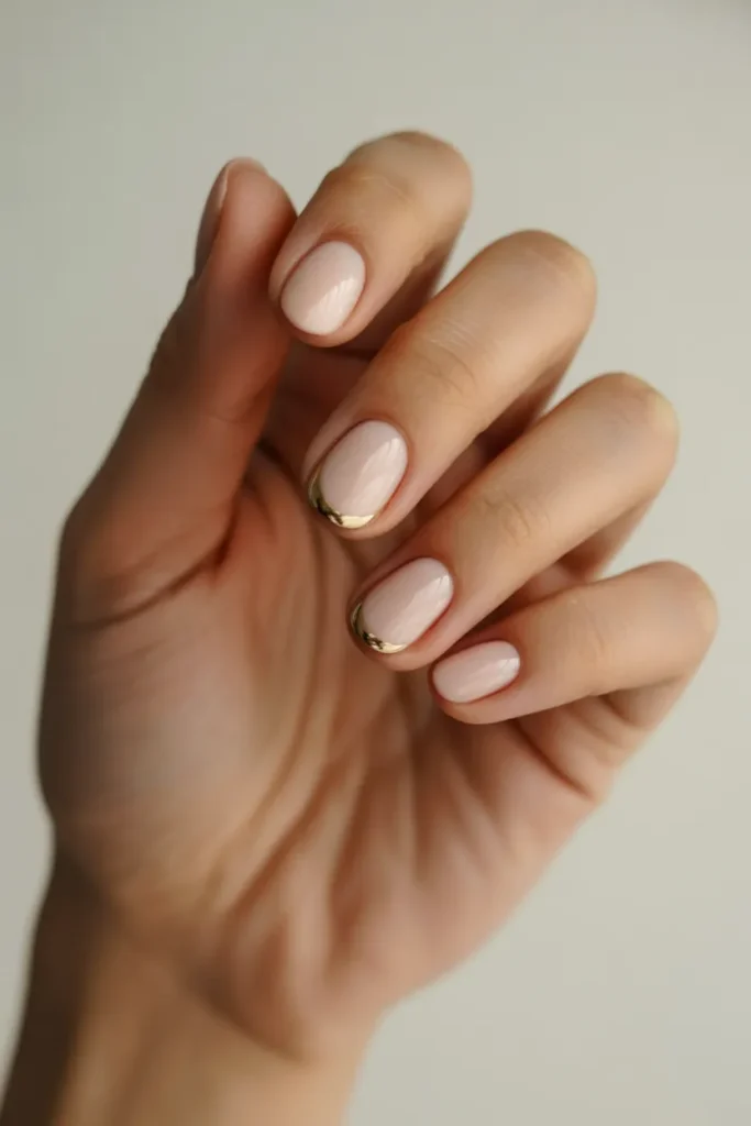 Minimalist Gold Accent