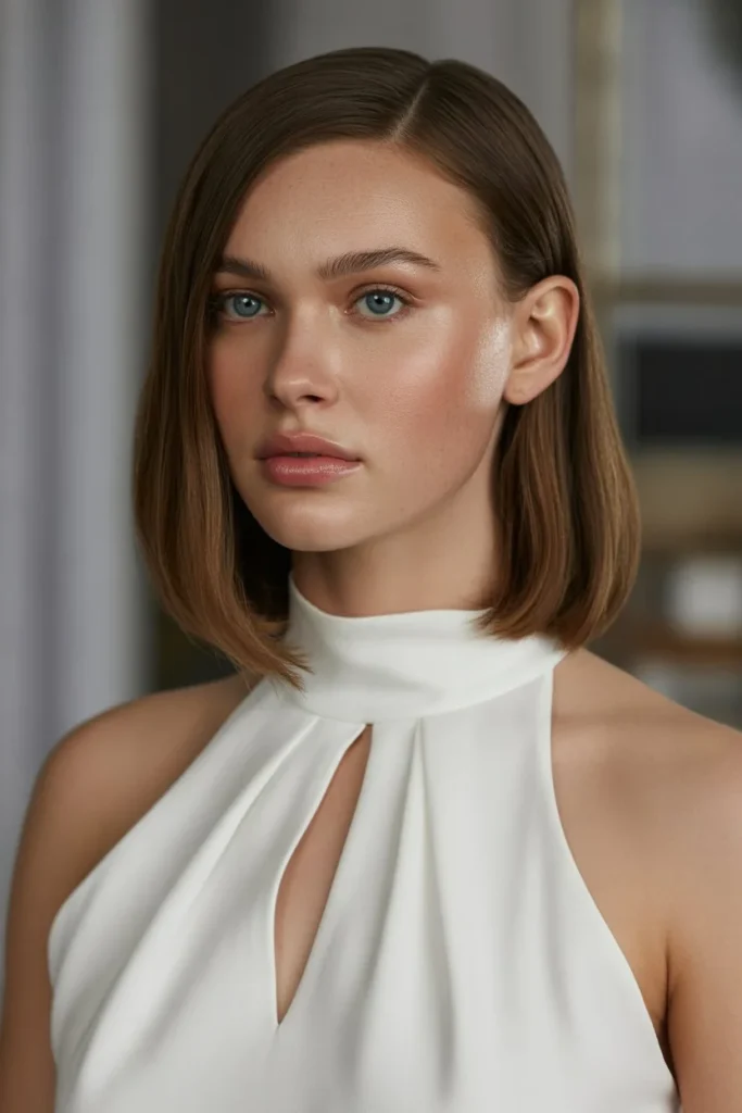 Sleek Straight Bob