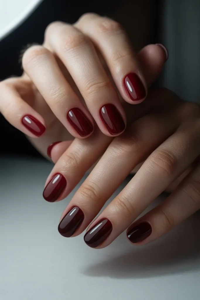 Crimson and Black Gradient