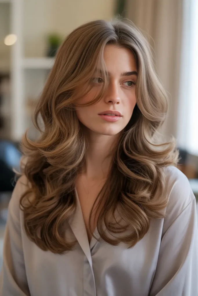 Soft Wavy Butterfly Cut