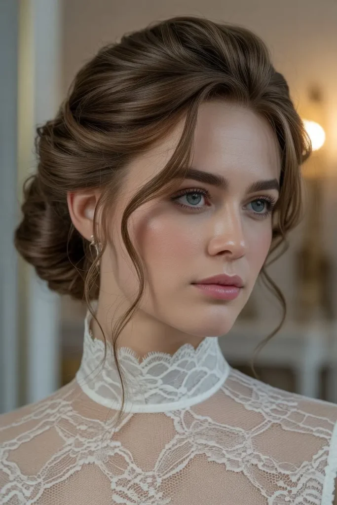 The Soft Romantic French Twist