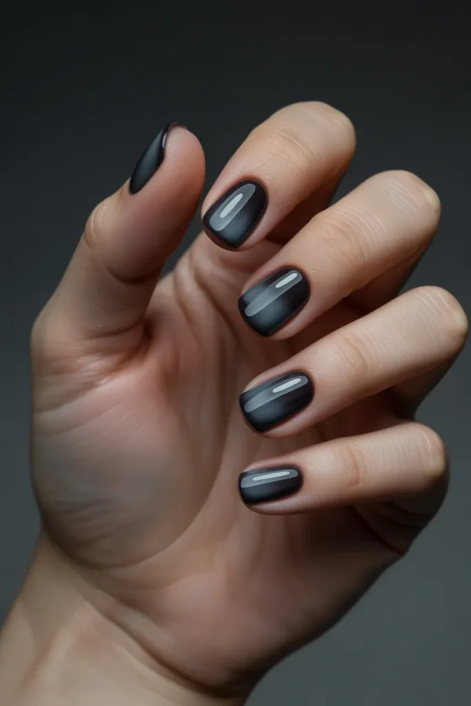 Charcoal Base with Matte Black Tips