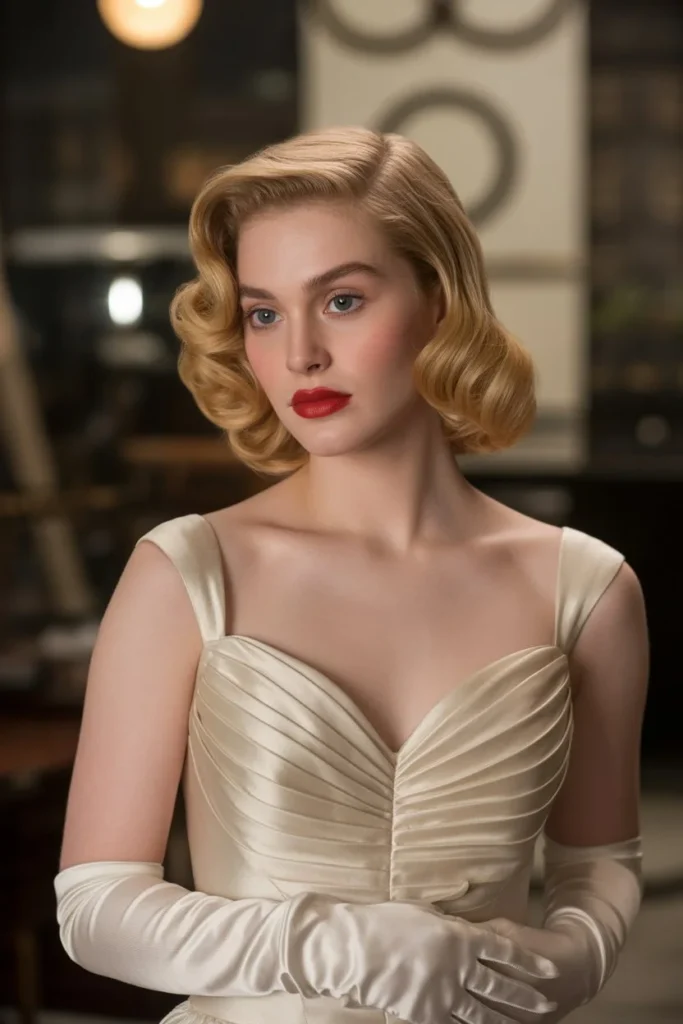 Vintage-Inspired Finger Waves