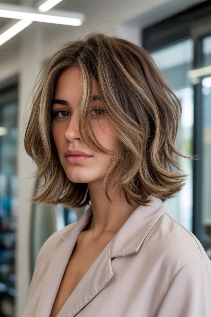 Choppy Lob with Layers