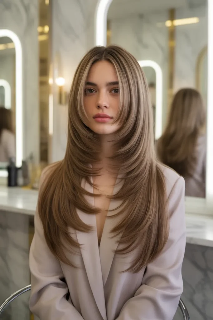 V-Shaped Butterfly Cut