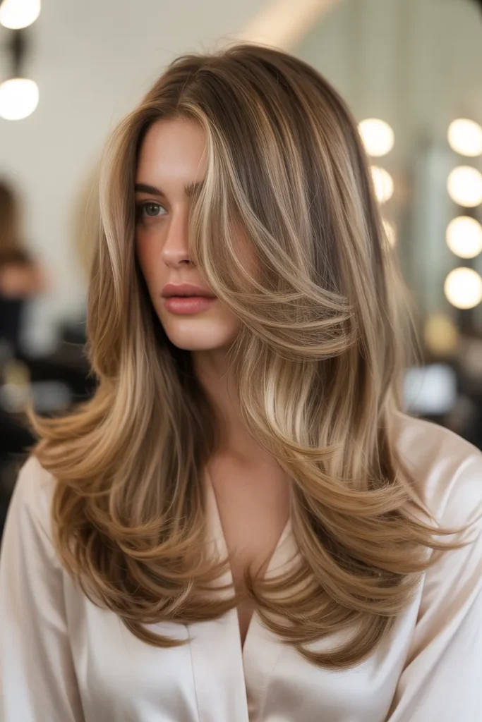 Layered Butterfly with Highlights