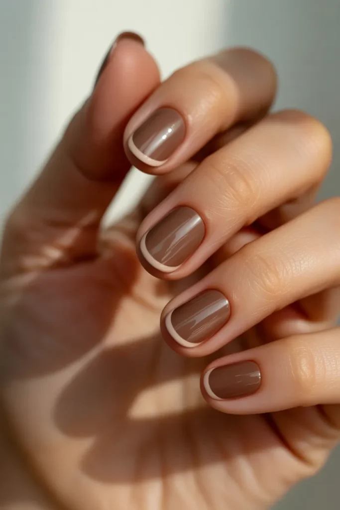 Soft Mocha Base with Thin Cream Tips