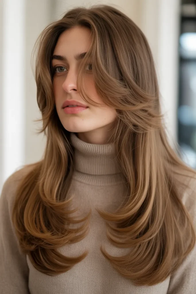 Double-Layered Butterfly Cut