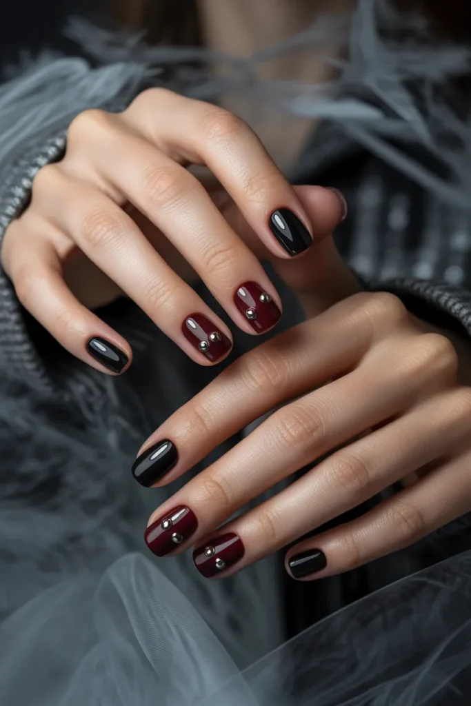 Punk Rock Studded Nails