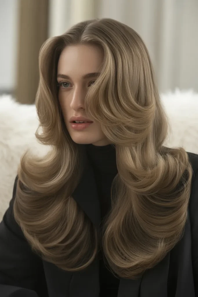 Soft Curtain Butterfly Layers