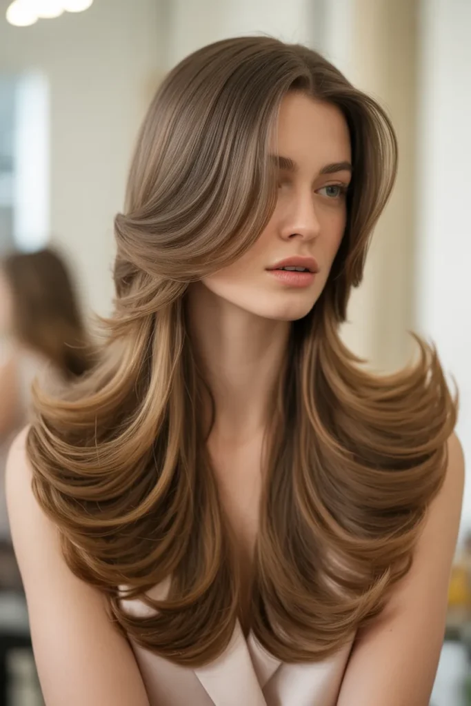 V-Cut Butterfly with Subtle Waves