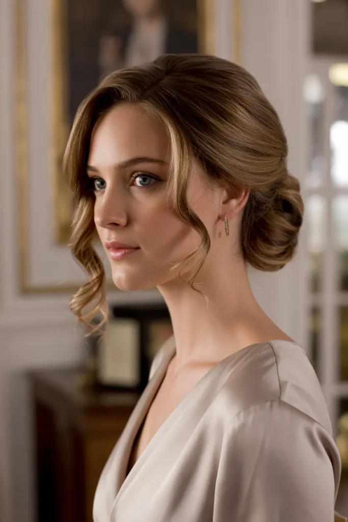 Romantic Side Chignon