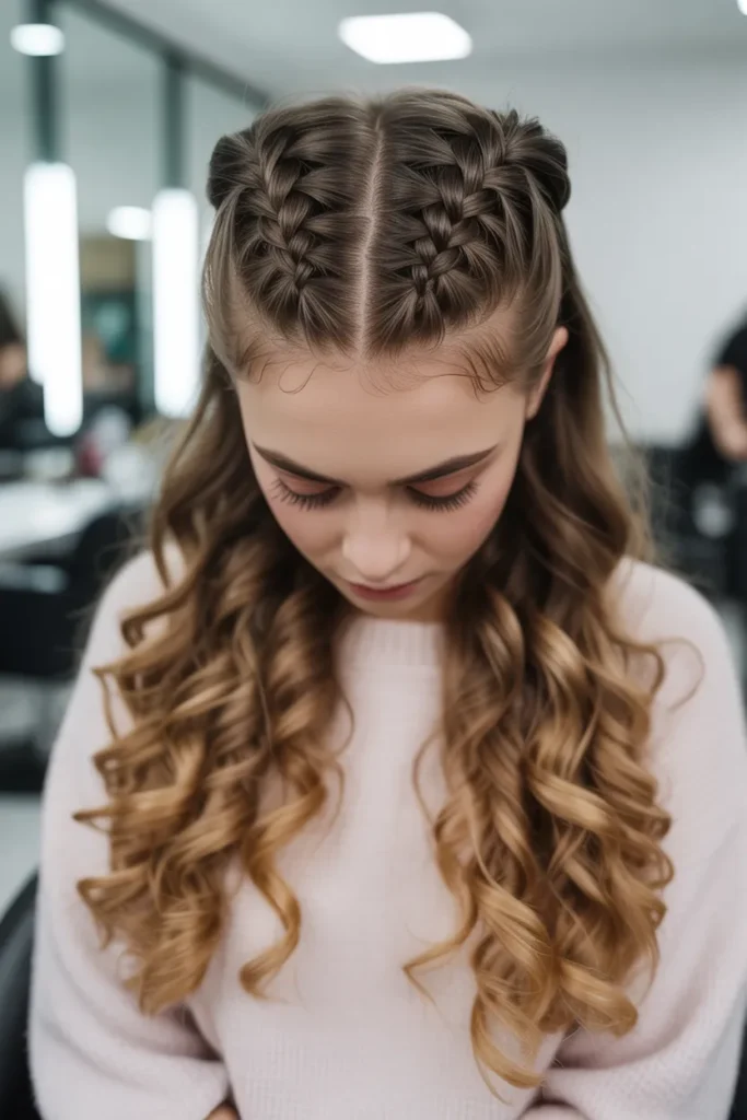 Double Waterfall Braids